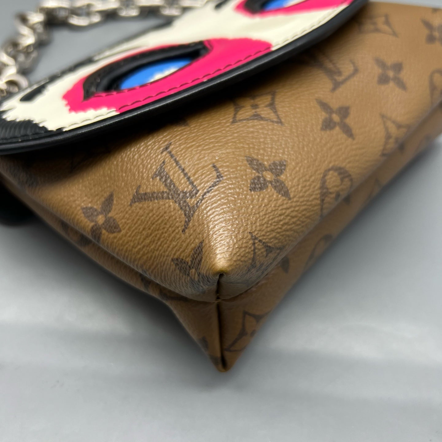 Louis Vuitton - Kansai Yamamoto Kabuki Mask Chain Bag - Leather - Multicolour - (mini)