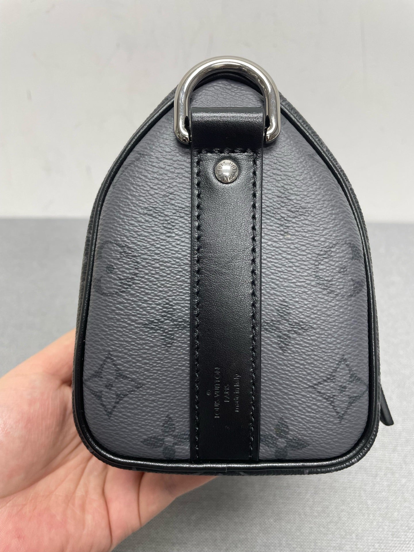 Louis Vuitton - Keepall 25 - Synthetic - Black - (mini)