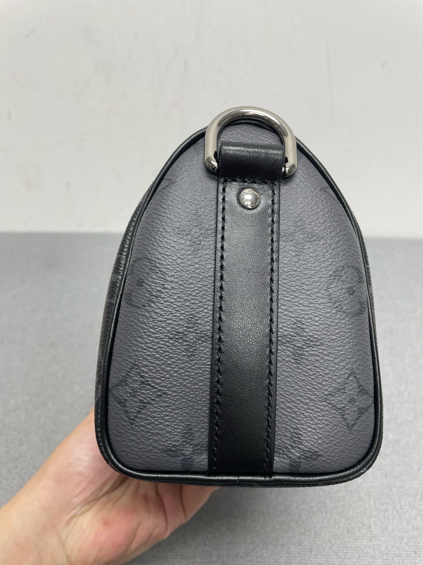 Louis Vuitton - Keepall 25 - Synthetic - Black - (mini)