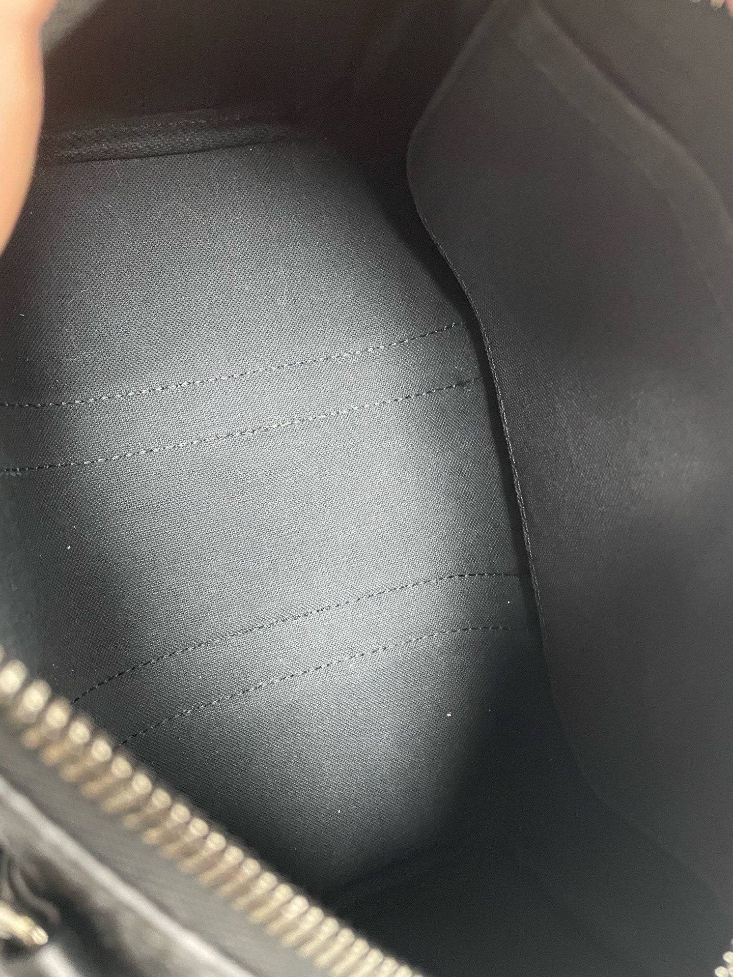 Louis Vuitton - Keepall 25 - Synthetic - Black - (mini)