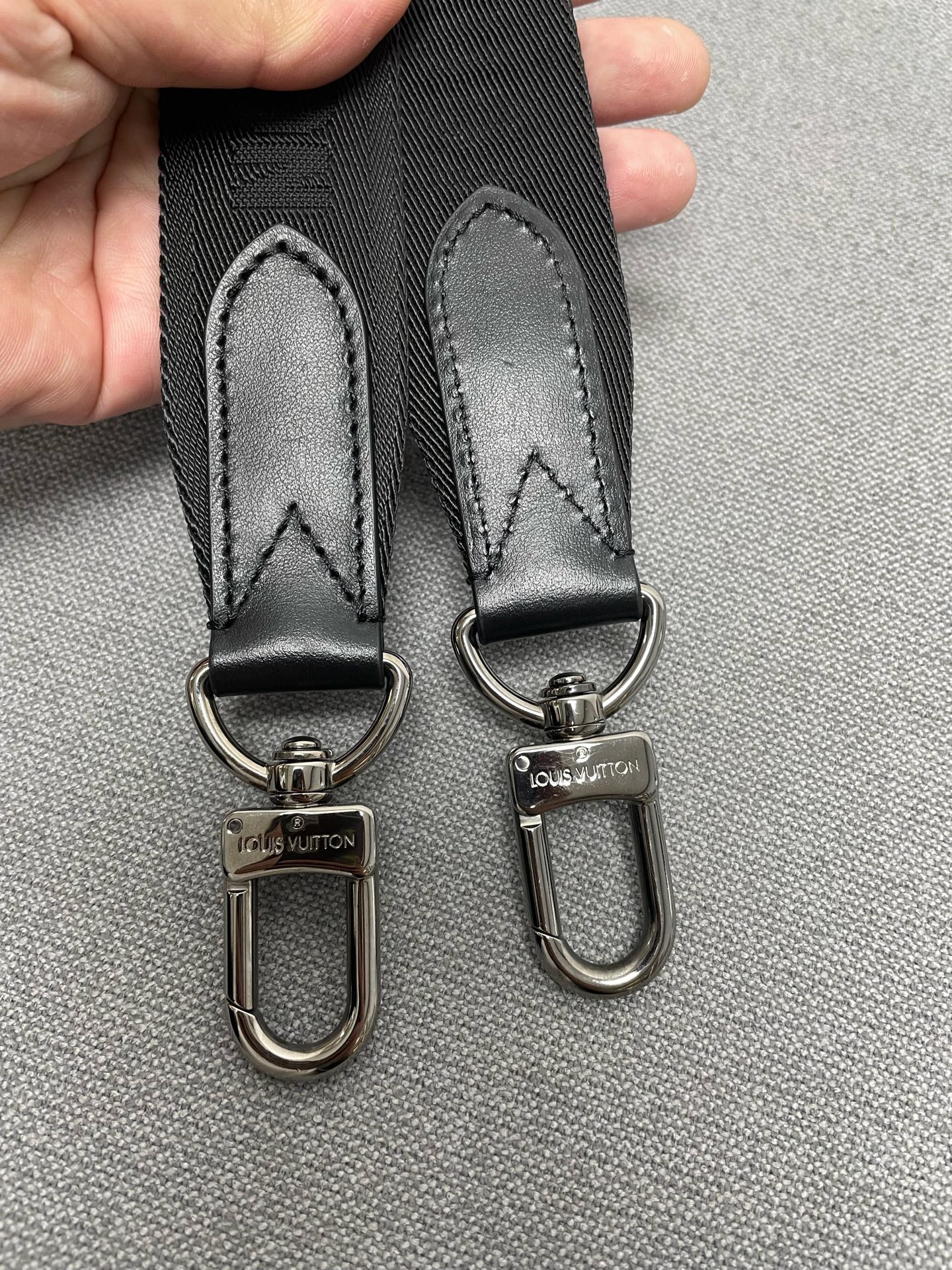 Louis Vuitton - Keepall 25 - Synthetic - Black - (mini)