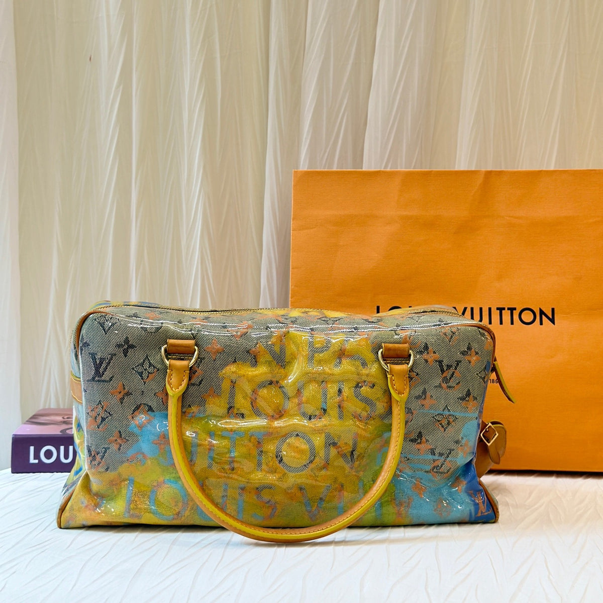 Louis Vuitton - Keepall 40 - Leather - Multicolour - (40)