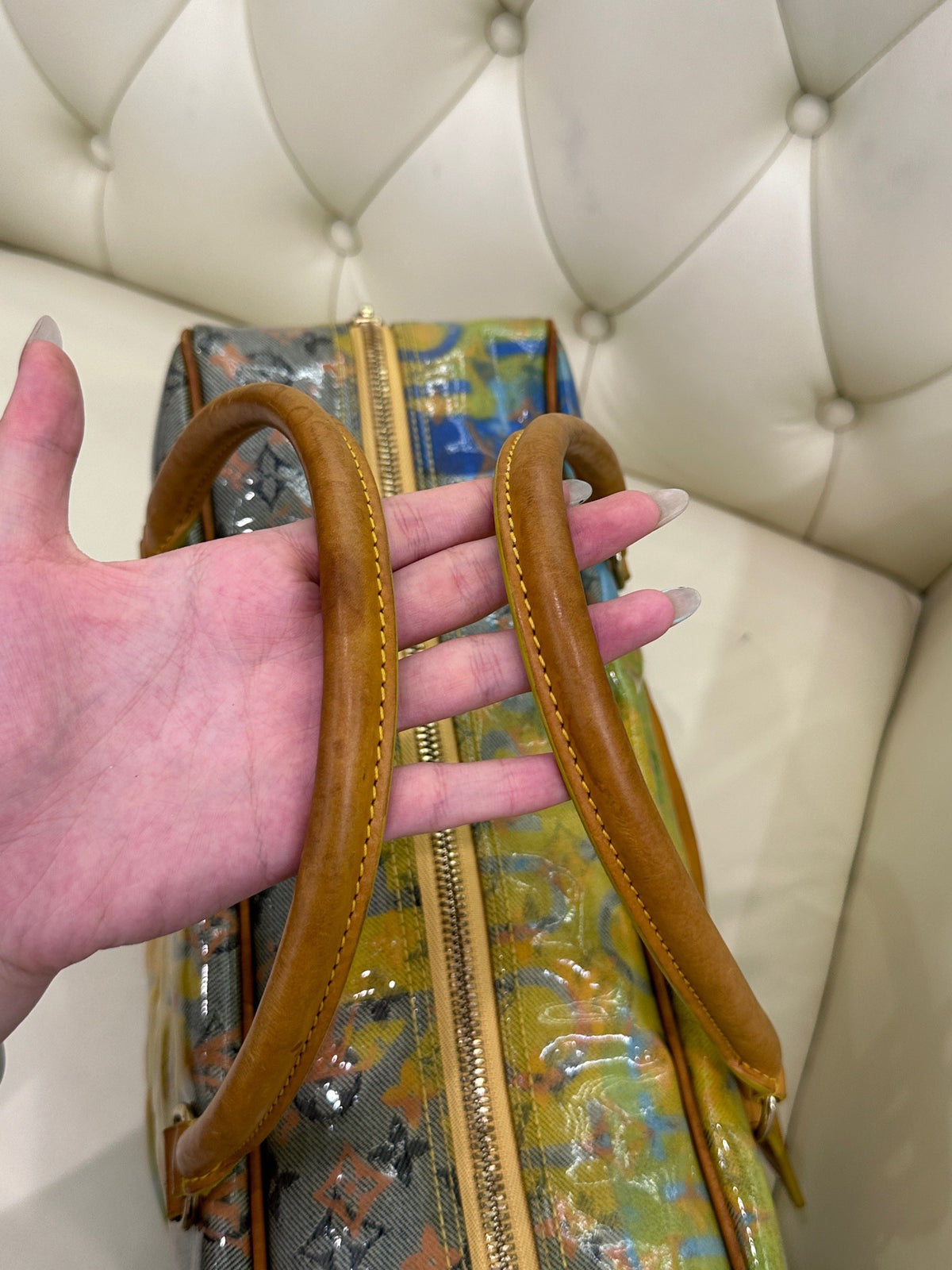 Louis Vuitton - Keepall 40 - Leather - Multicolour - (40)
