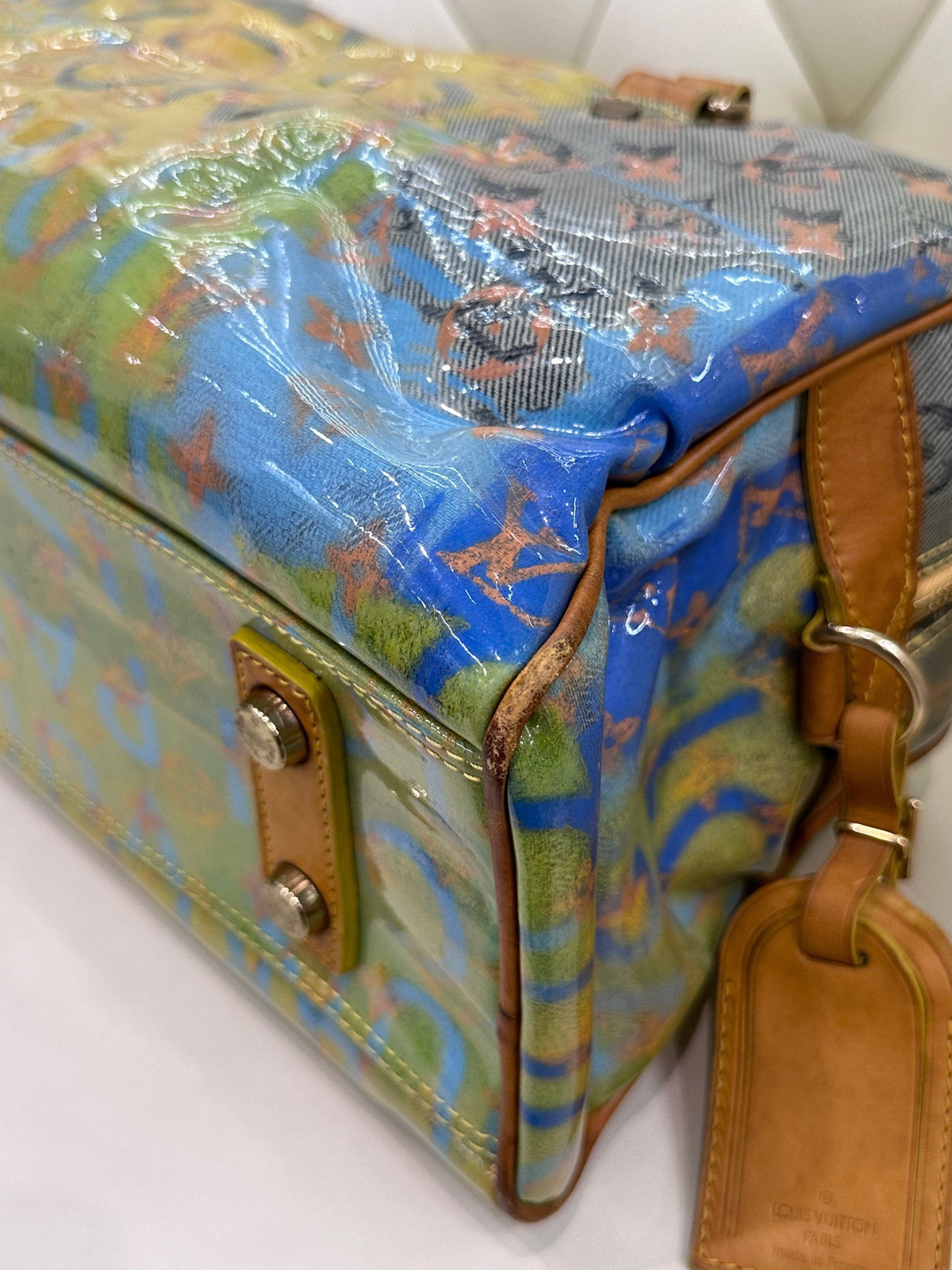 Louis Vuitton - Keepall 40 - Leather - Multicolour - (40)