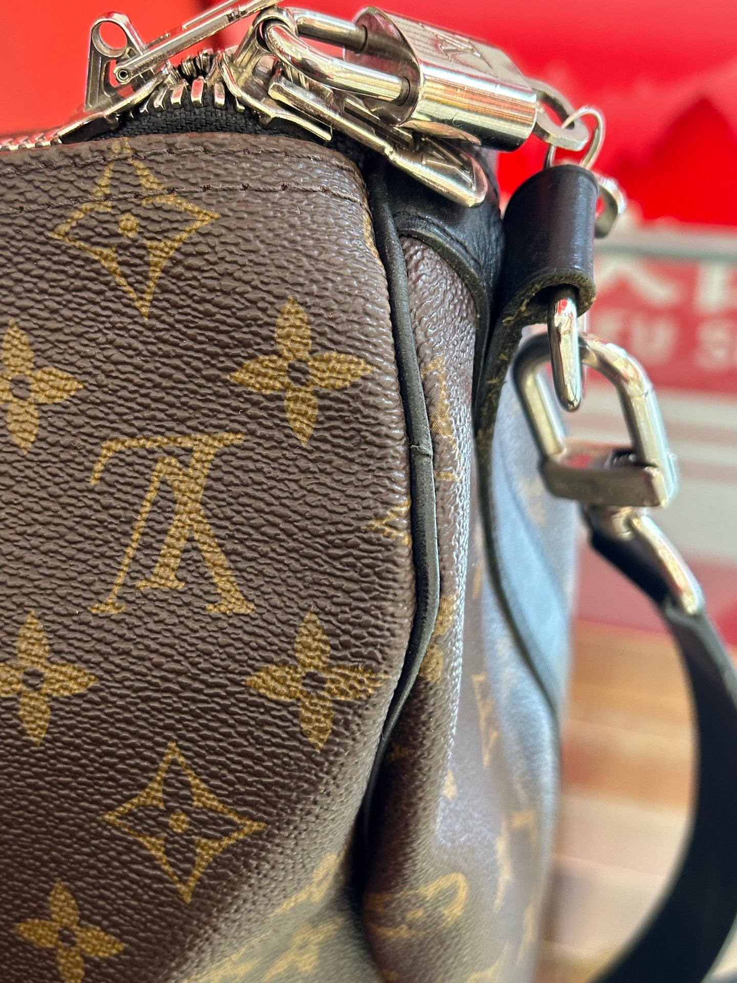 Louis Vuitton - Keepall 45 - Cloth - Brown - (large)