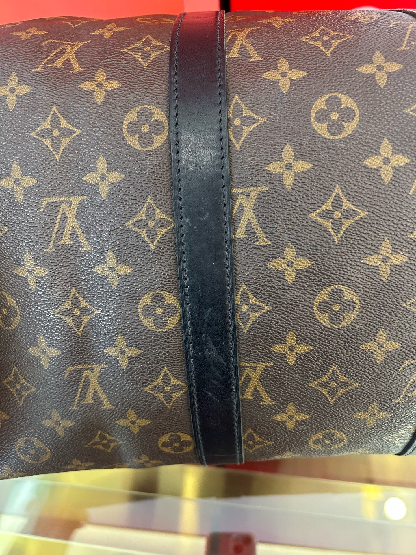 Louis Vuitton - Keepall 45 - Cloth - Brown - (large)