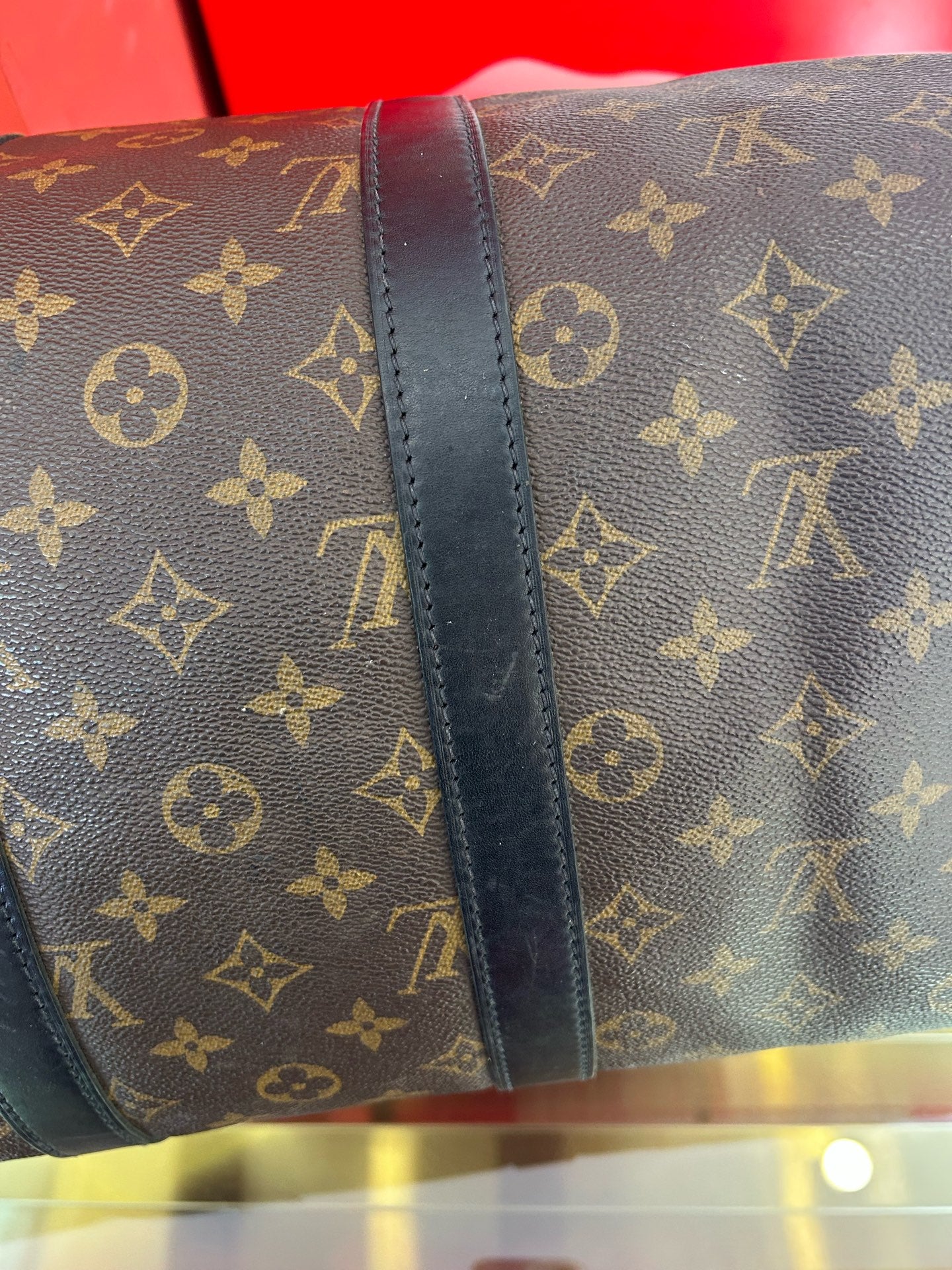 Louis Vuitton - Keepall 45 - Cloth - Brown - (large)