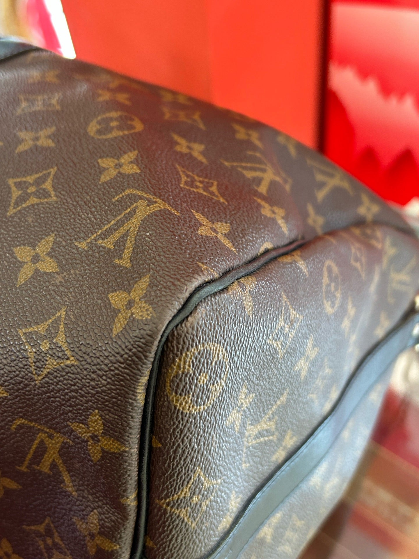 Louis Vuitton - Keepall 45 - Cloth - Brown - (large)