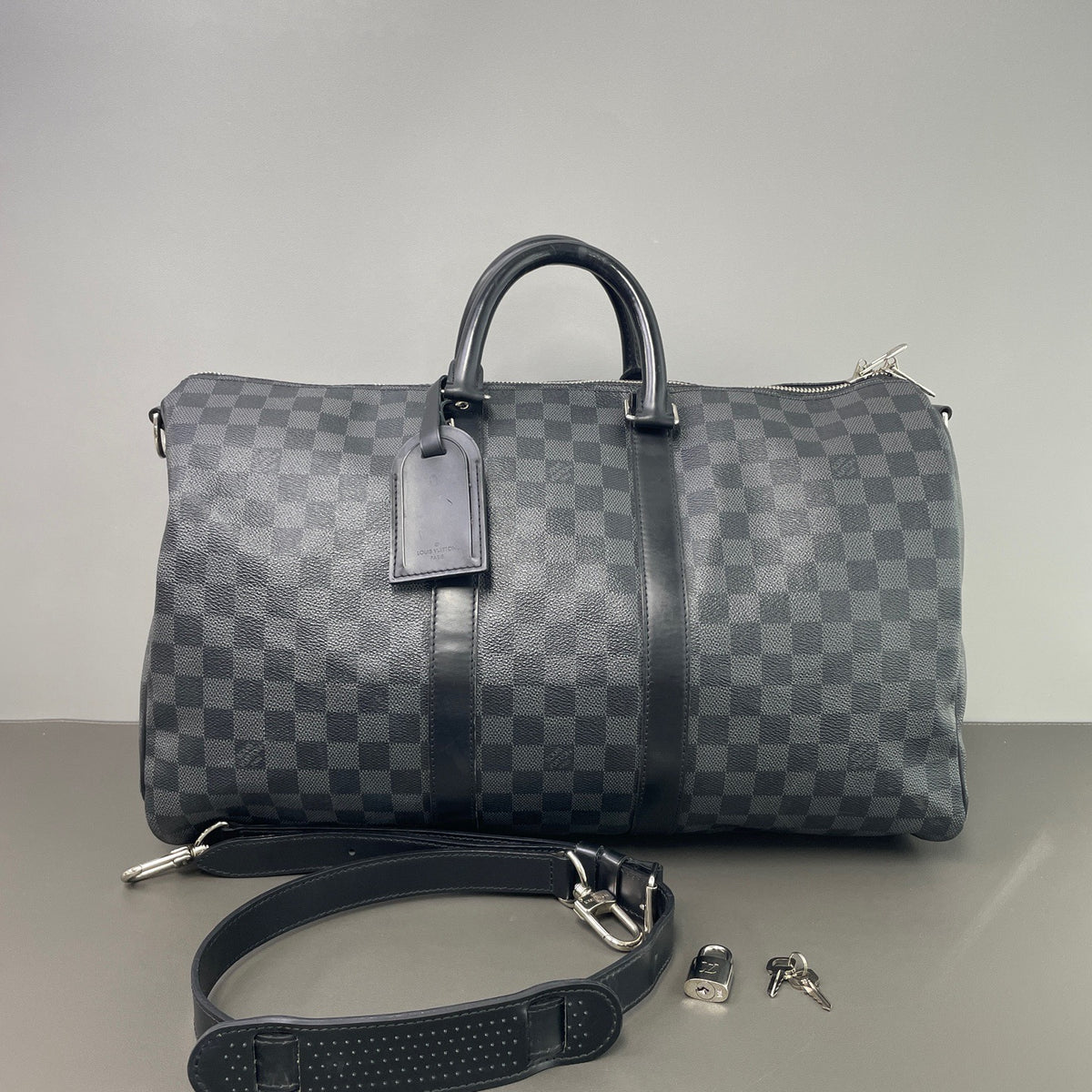 Louis Vuitton - Keepall 45 - Cloth - Brown - (medium)