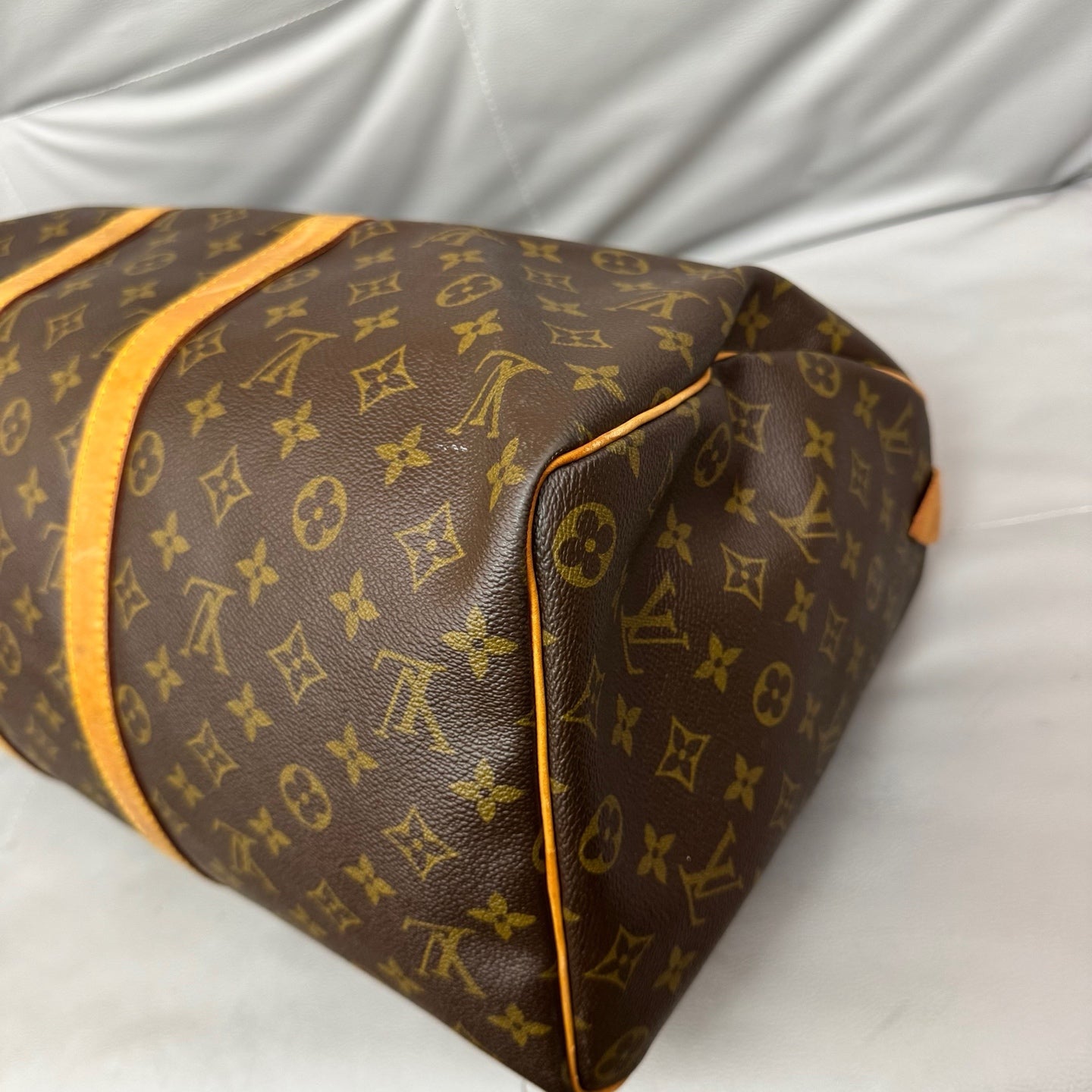 Louis Vuitton - Keepall 45 - Cloth - Brown - (medium)