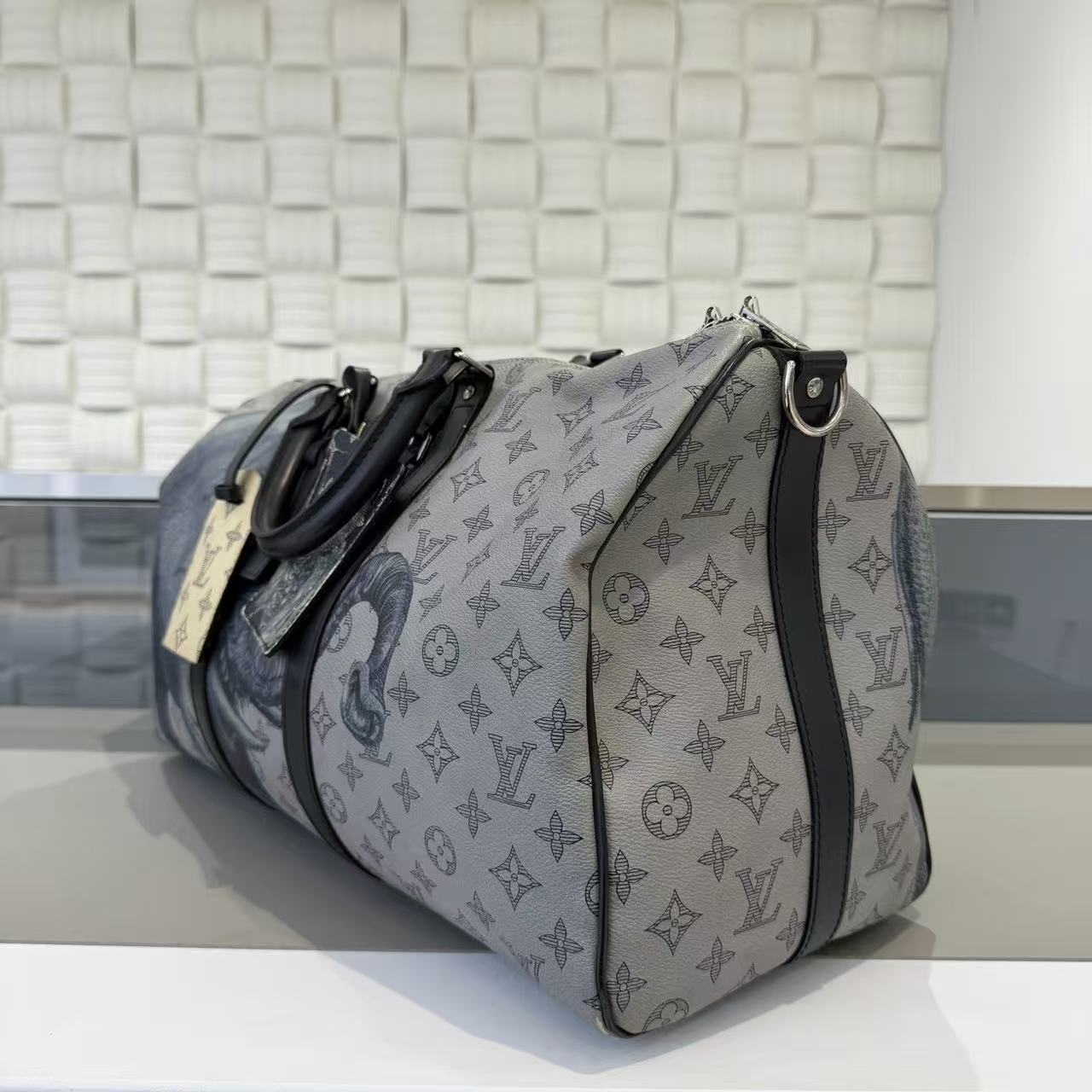Louis Vuitton - Keepall 45 - Coated Canvas with Leather trim - Multicolour - (Large)
