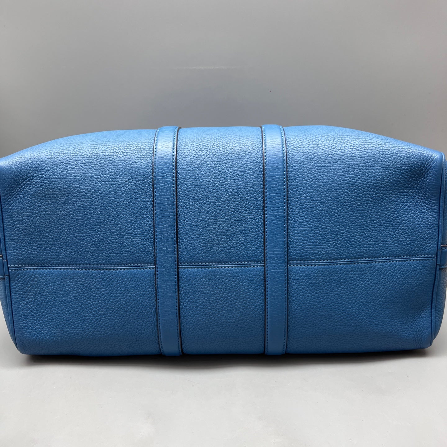 Louis Vuitton - Keepall 45 - Leather - Blue - (large)