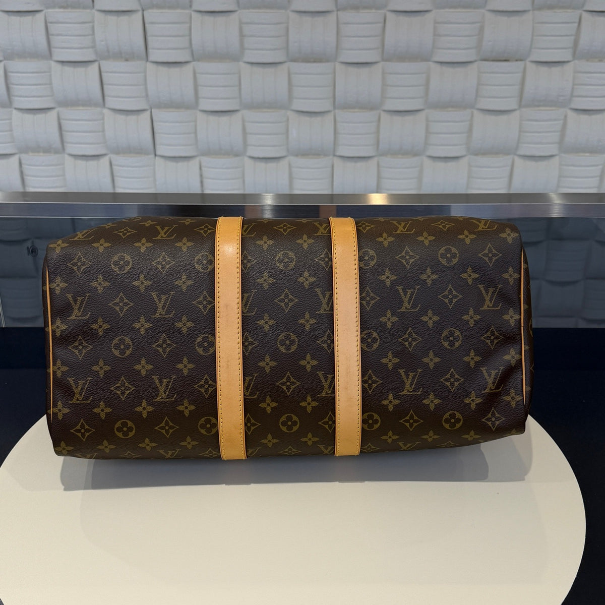 Louis Vuitton - Keepall 45 - Leather - Brown