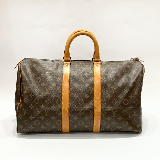 Louis Vuitton - Keepall 45 - Leather - Brown - (45)
