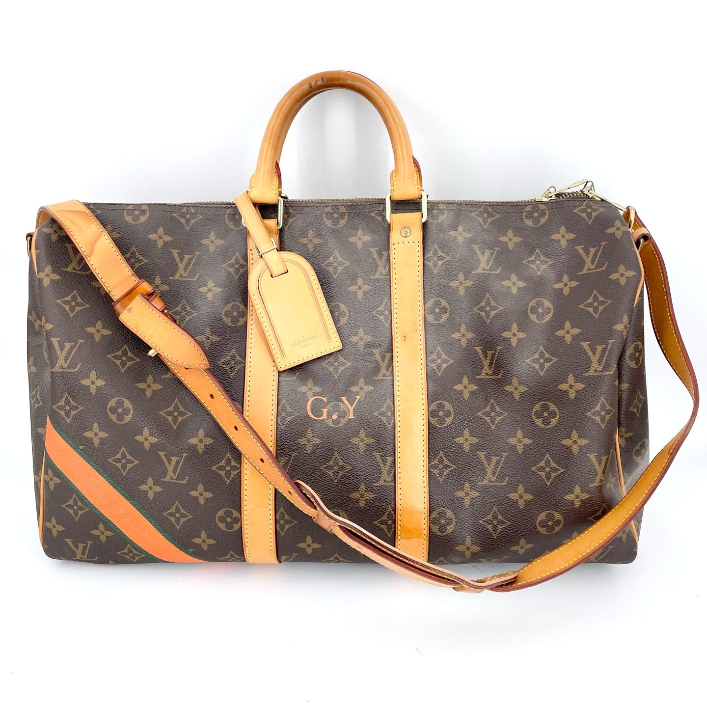 Louis Vuitton - Keepall 45 - Leather - Brown - (45)
