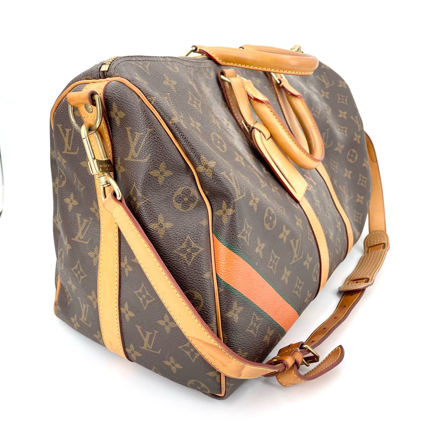 Louis Vuitton - Keepall 45 - Leather - Brown - (45)