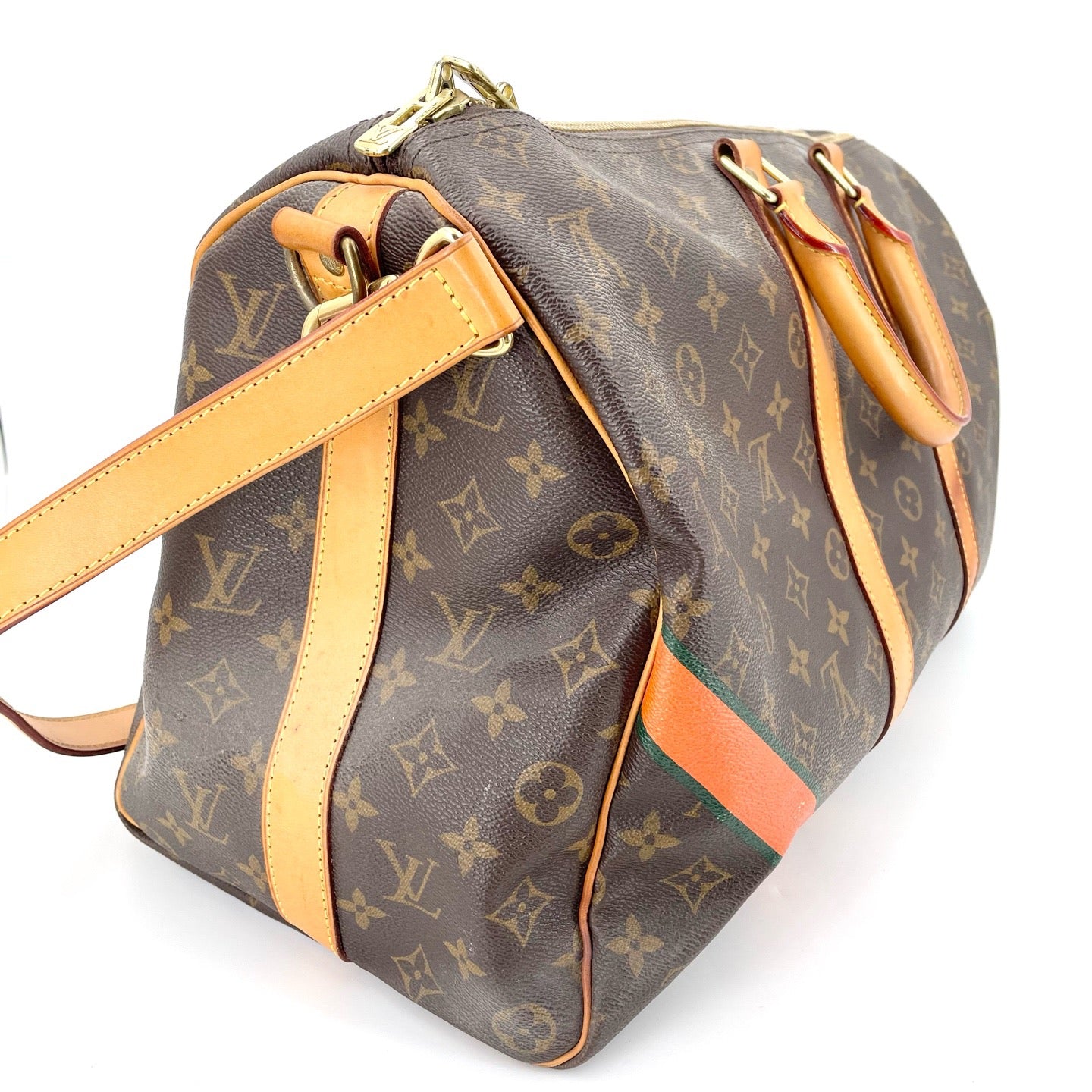 Louis Vuitton - Keepall 45 - Leather - Brown - (45)