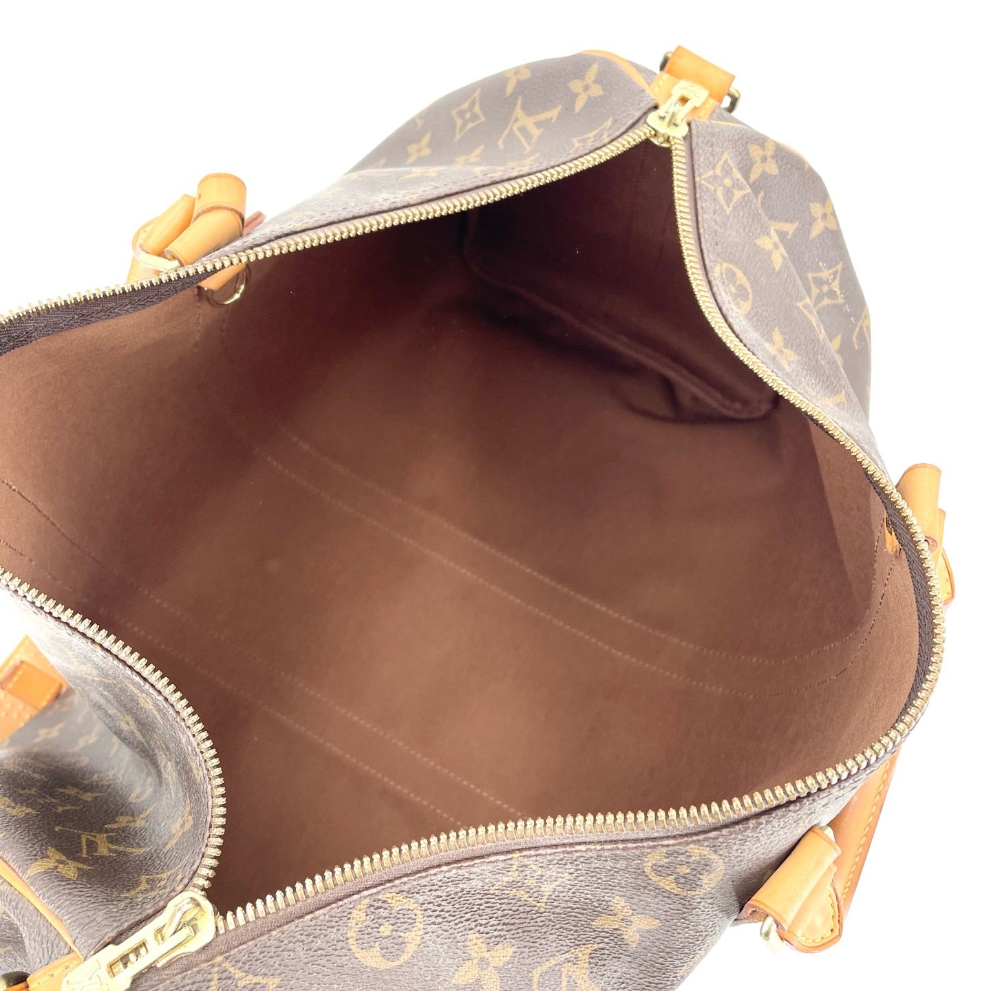Louis Vuitton - Keepall 45 - Leather - Brown - (45)