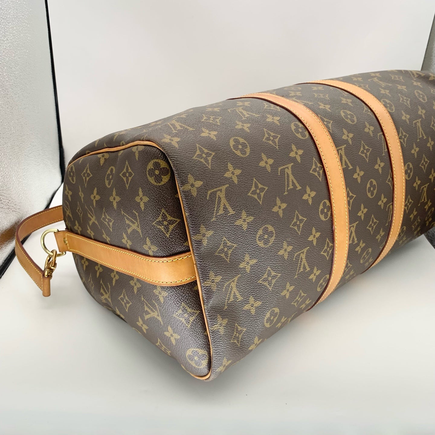 Louis Vuitton - Keepall 45 - Leather - Brown - (45)