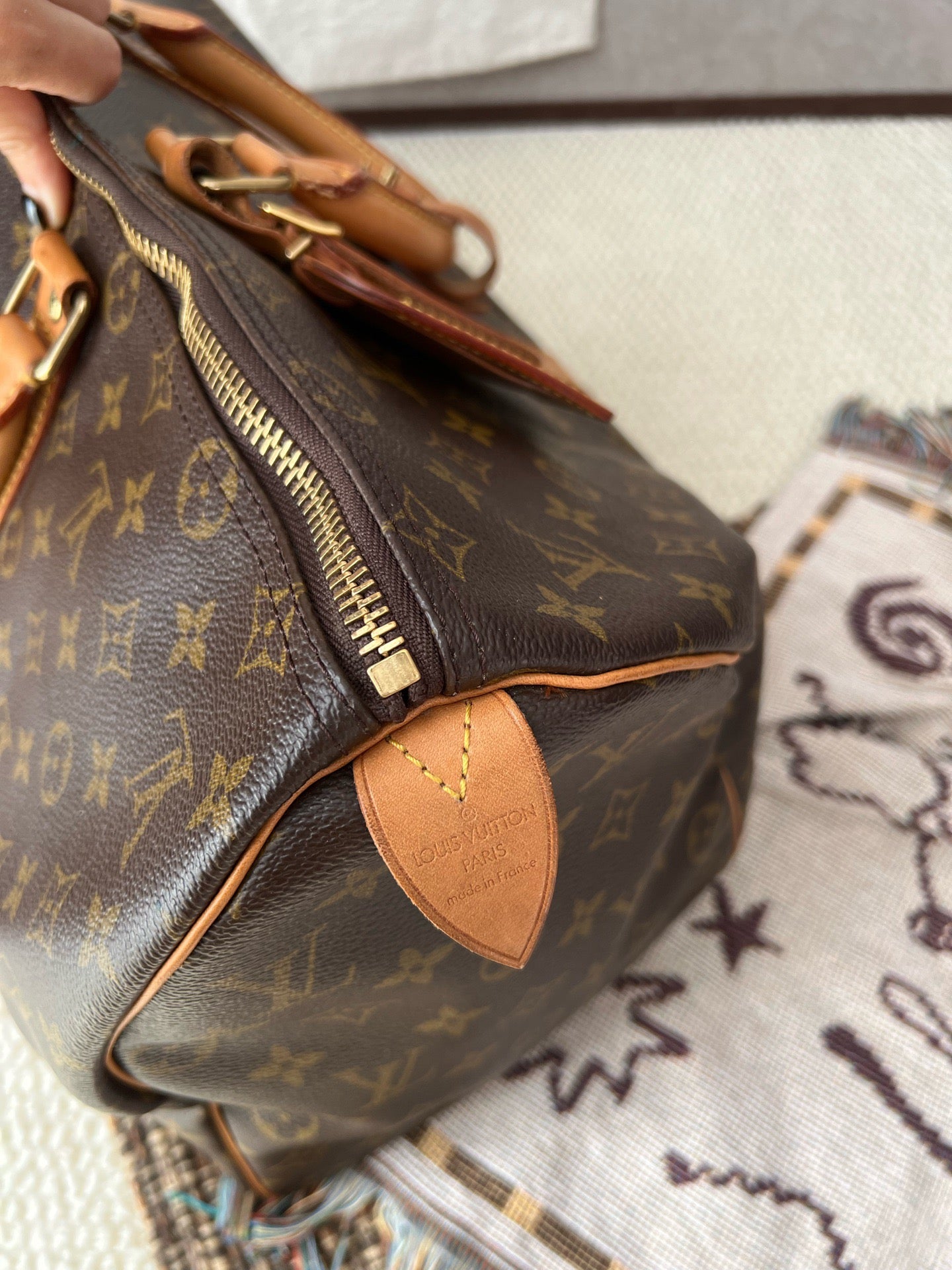 Louis Vuitton - Keepall 45 - Leather - Brown - (45)