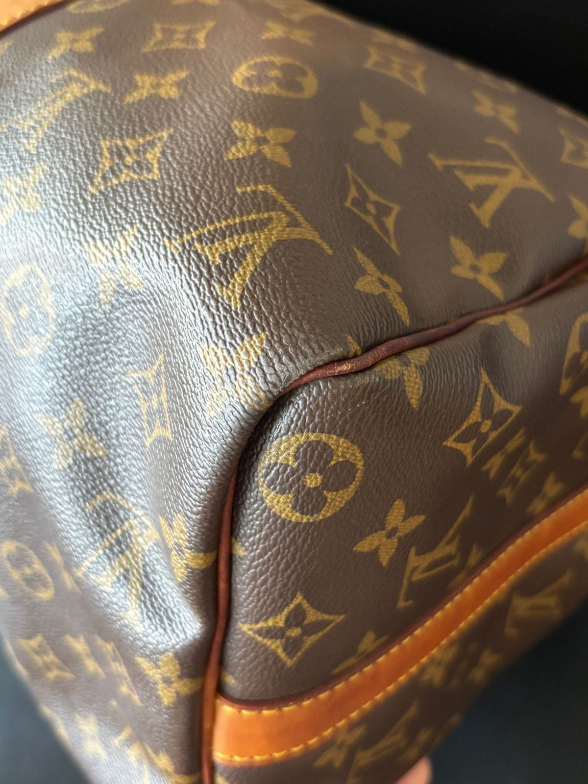 Louis Vuitton - Keepall 45 - Leather - Brown - (45)