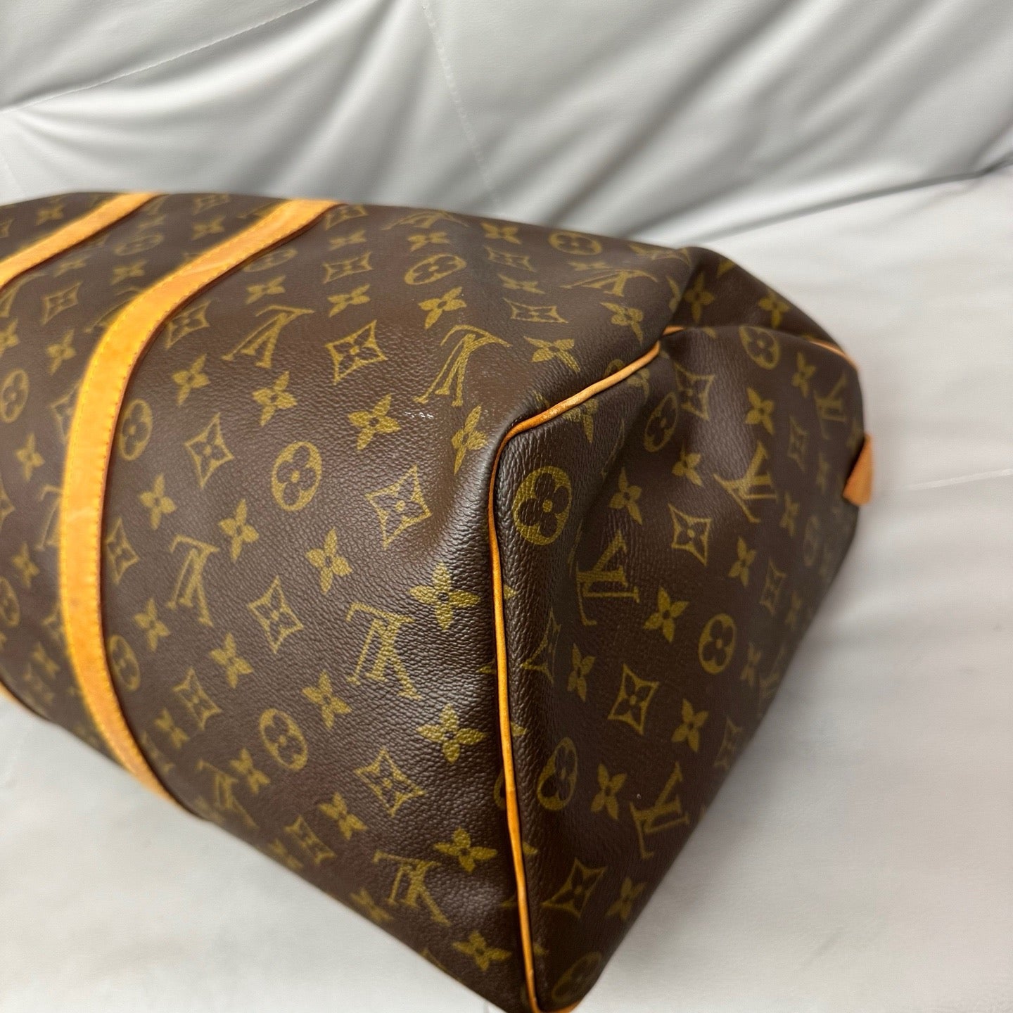 Louis Vuitton - Keepall 45 - Leather - Brown - (45)