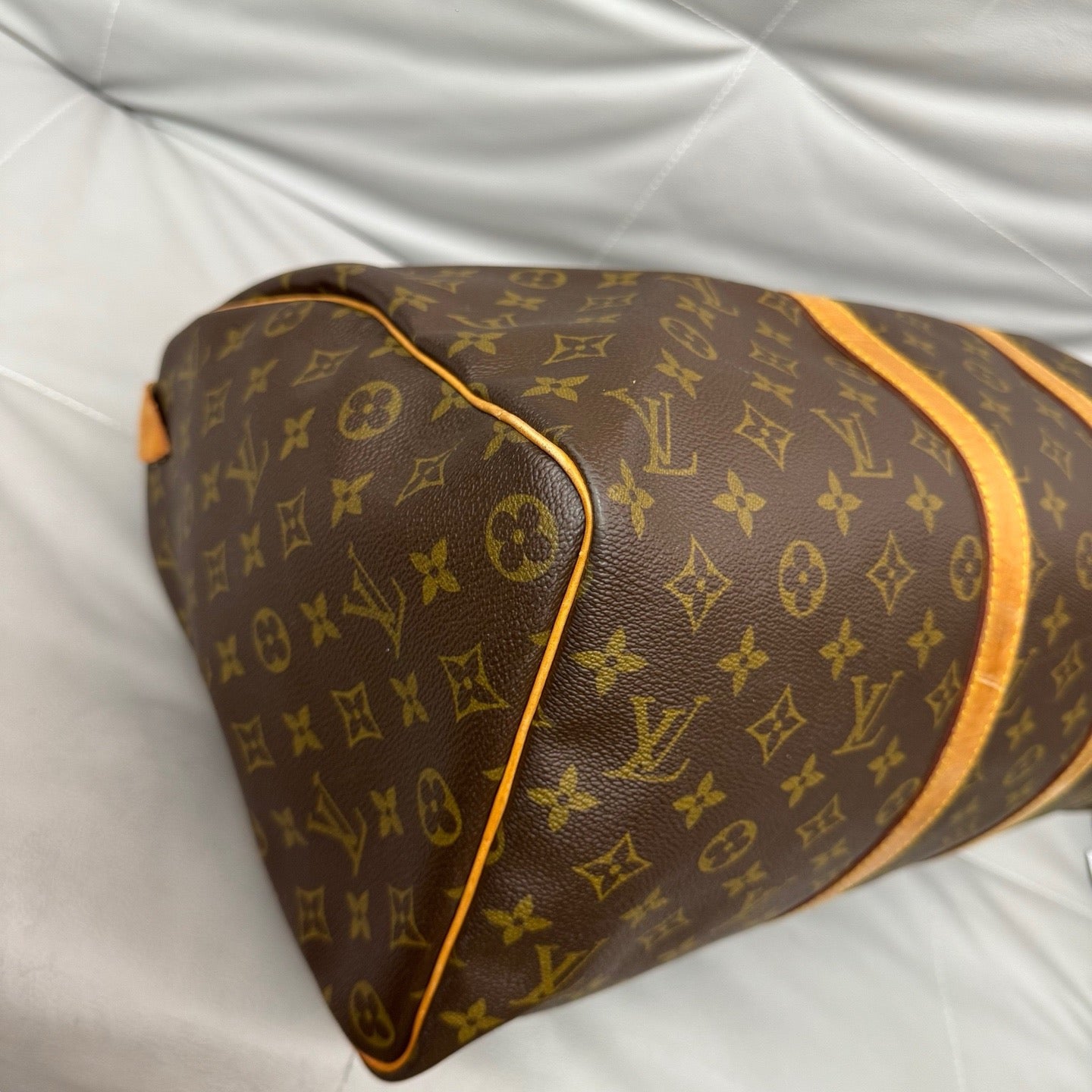 Louis Vuitton - Keepall 45 - Leather - Brown - (45)