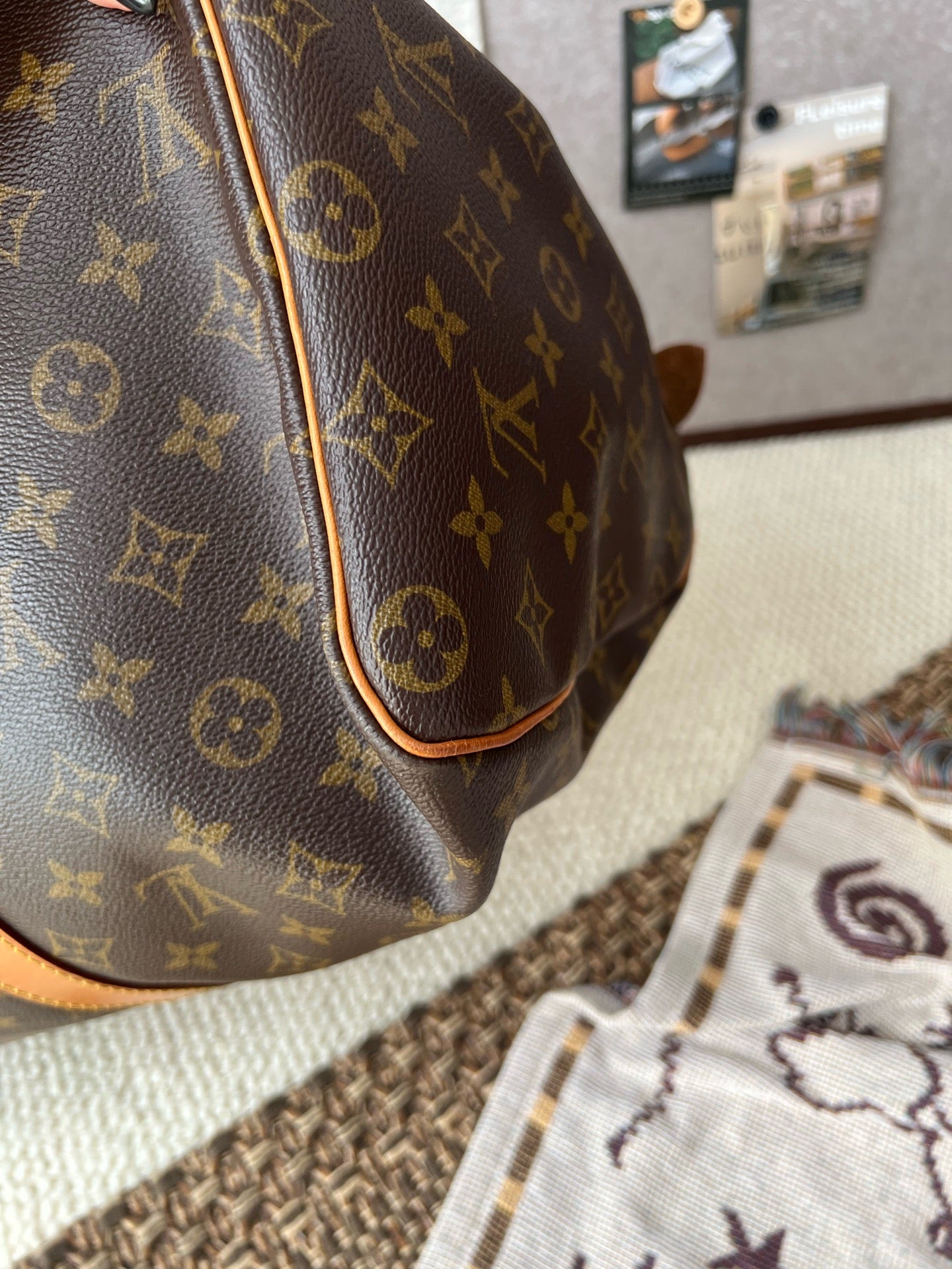 Louis Vuitton - Keepall 45 - Leather - Brown - (45)