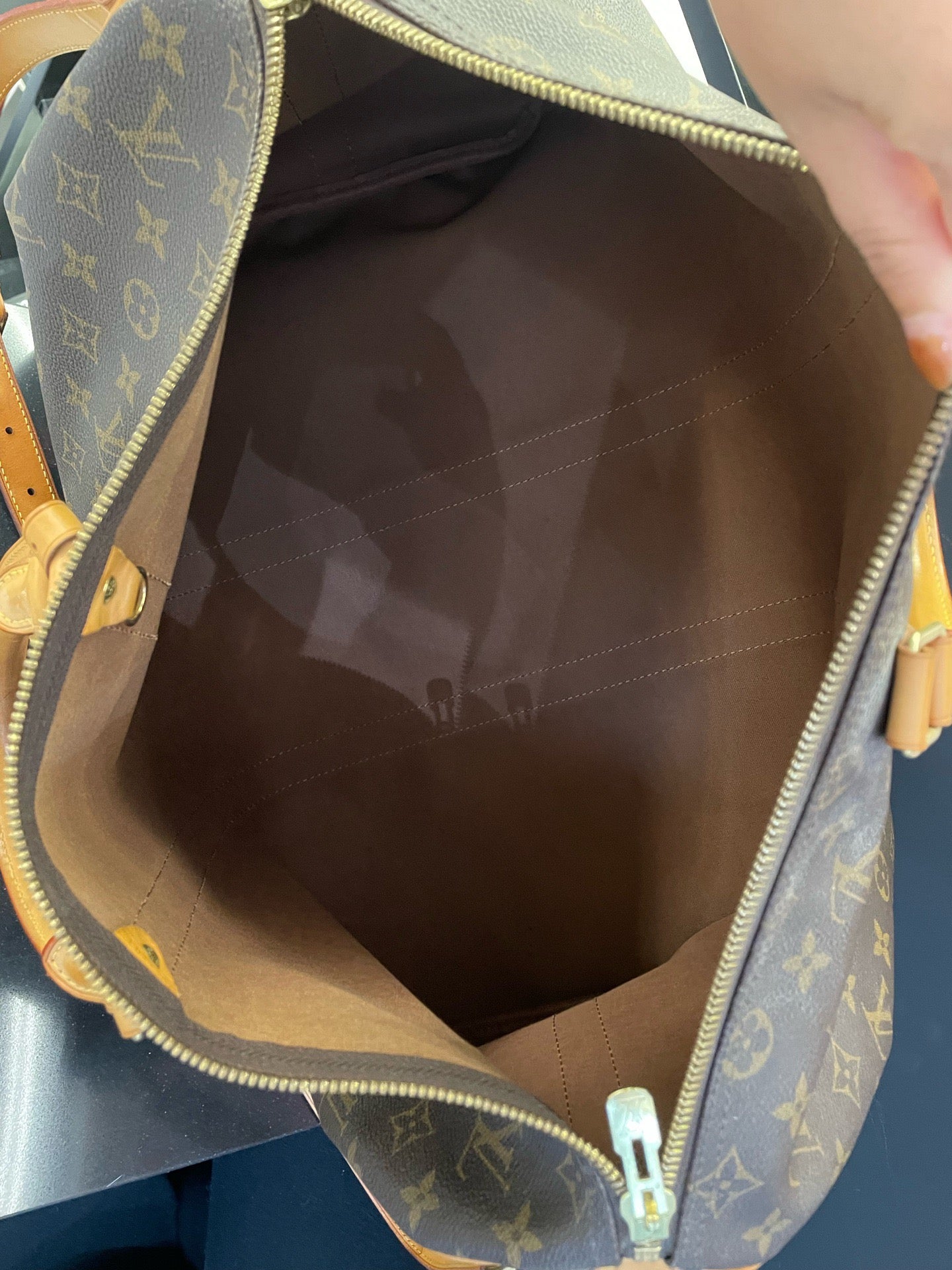 Louis Vuitton - Keepall 45 - Leather - Brown - (45)