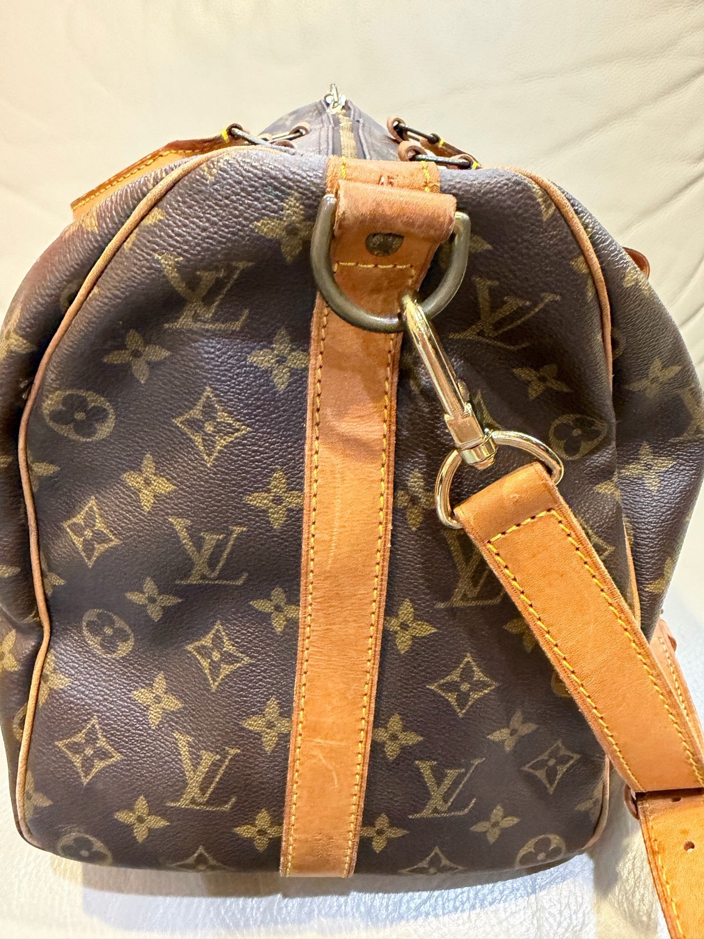 Louis Vuitton - Keepall 45 - Leather - Brown - (45cm)