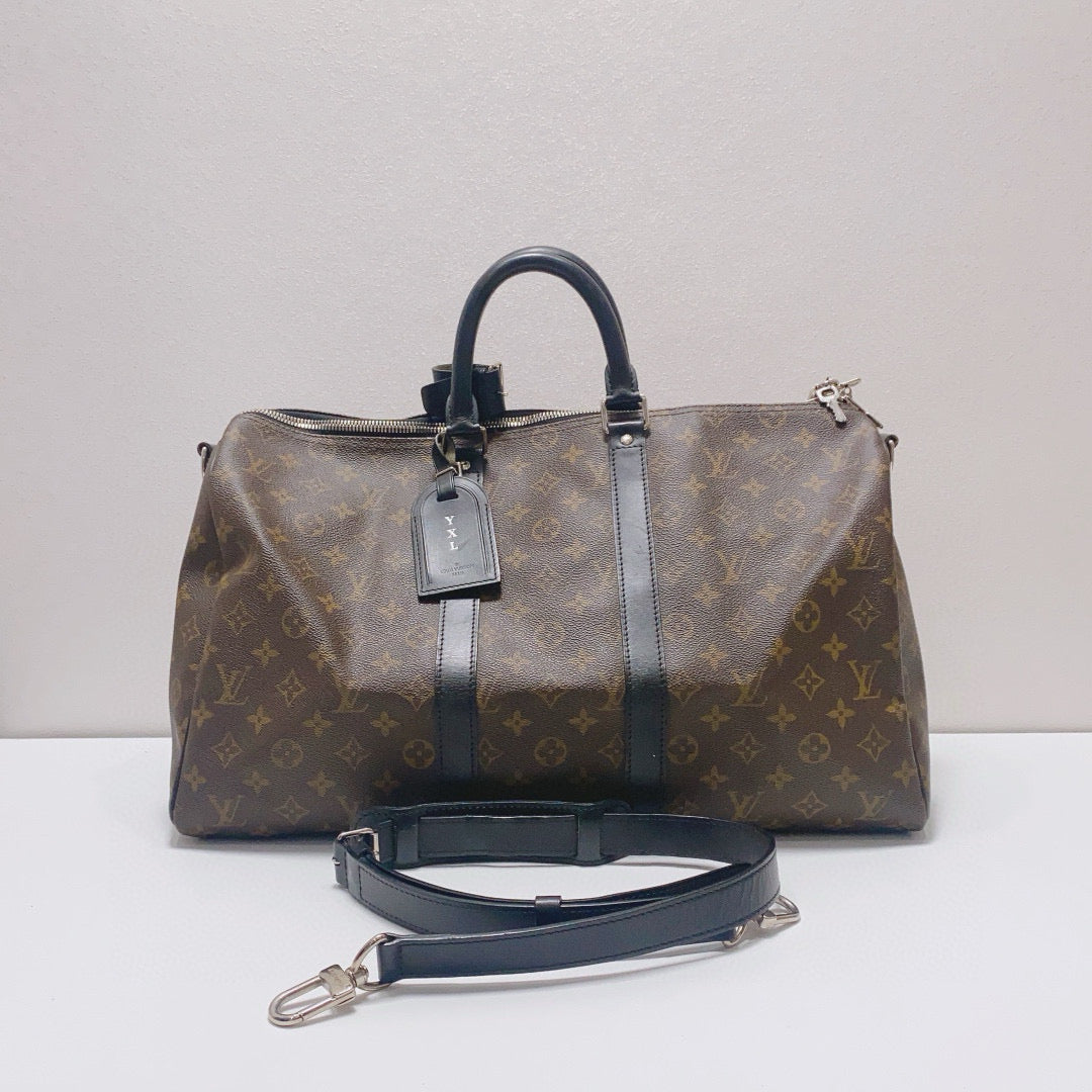Louis Vuitton - Keepall 45 - Leather - Brown - (large)