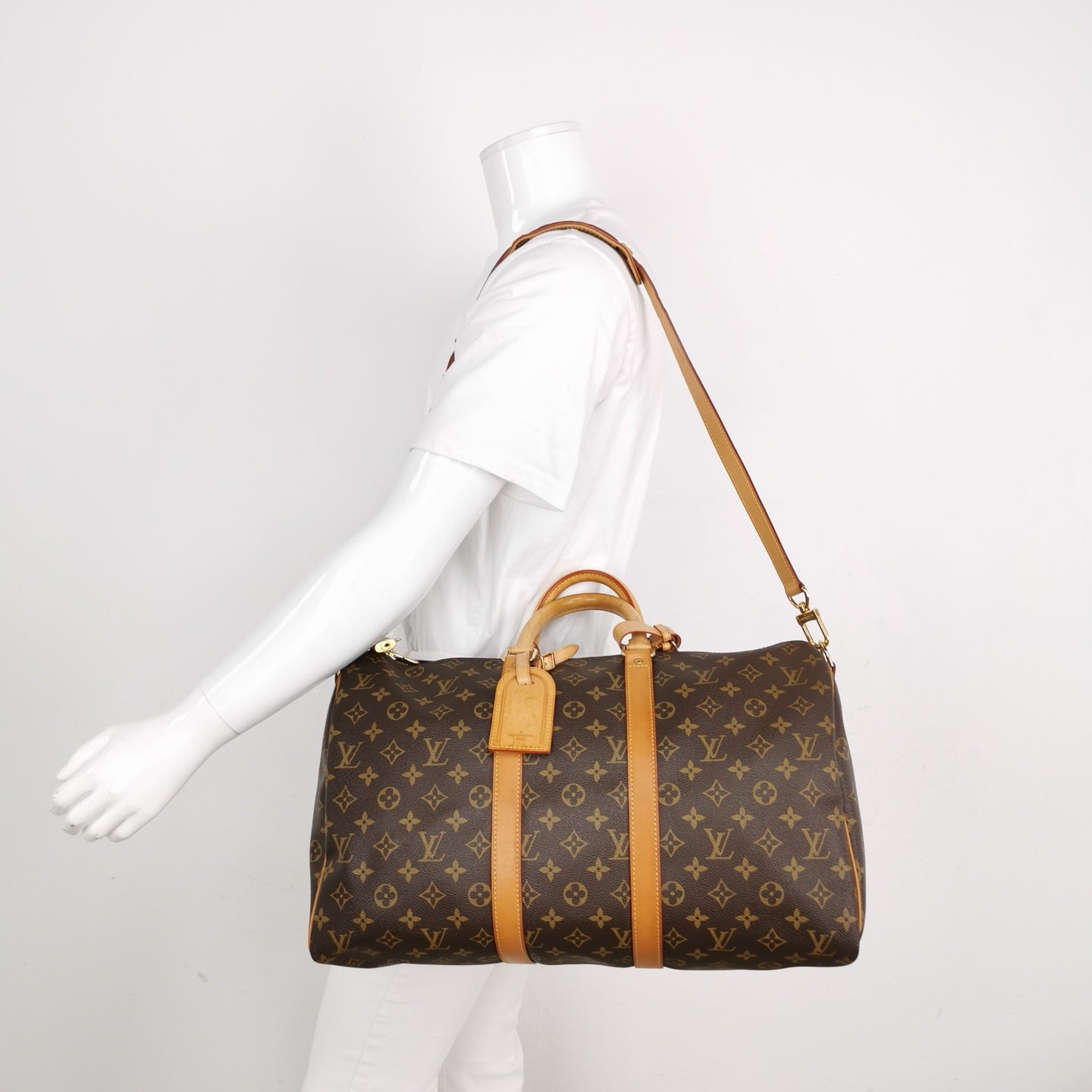 Louis Vuitton - Keepall 45 - Leather - Brown - (large)
