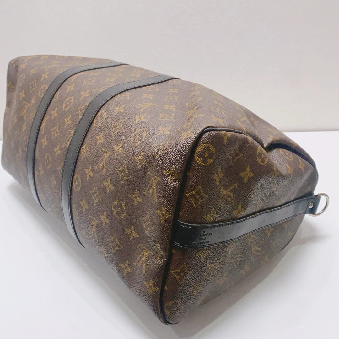 Louis Vuitton - Keepall 45 - Leather - Brown - (large)