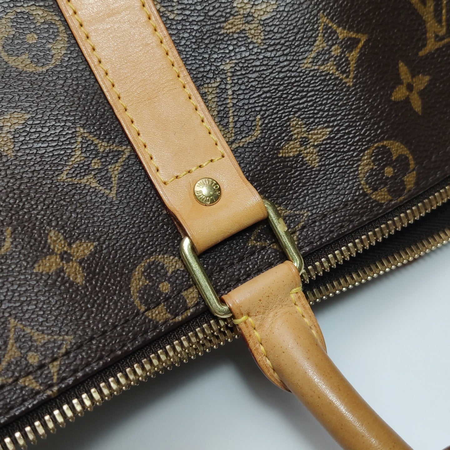 Louis Vuitton - Keepall 45 - Leather - Brown - (large)