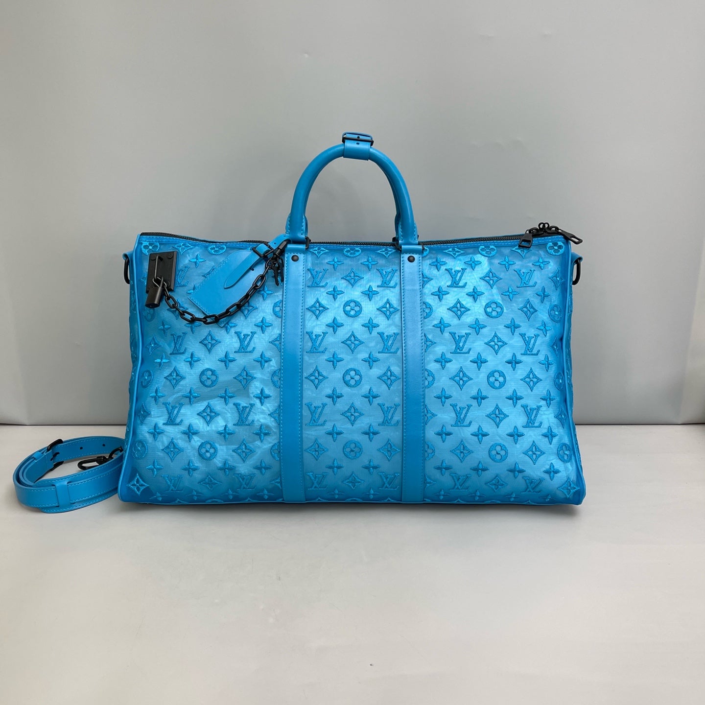 Louis Vuitton - Keepall 50 - Cloth - Blue