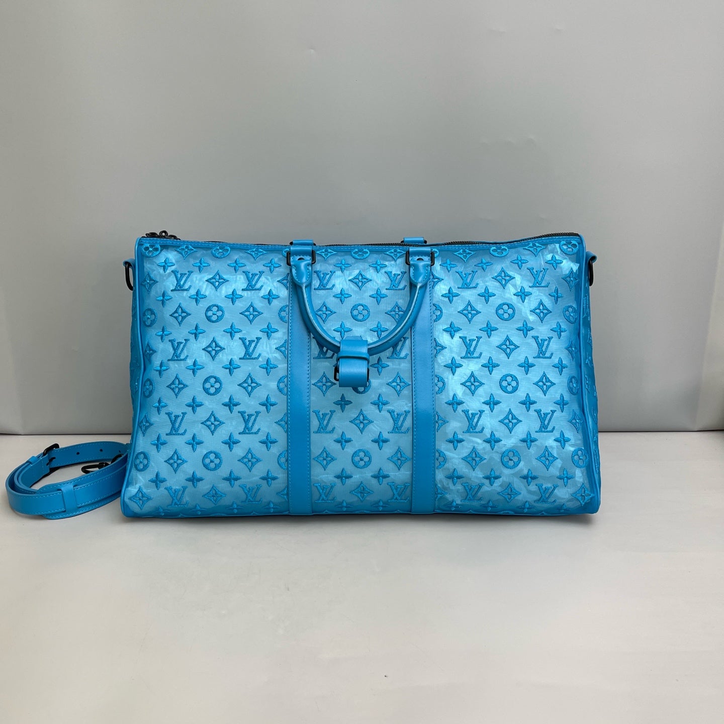 Louis Vuitton - Keepall 50 - Cloth - Blue