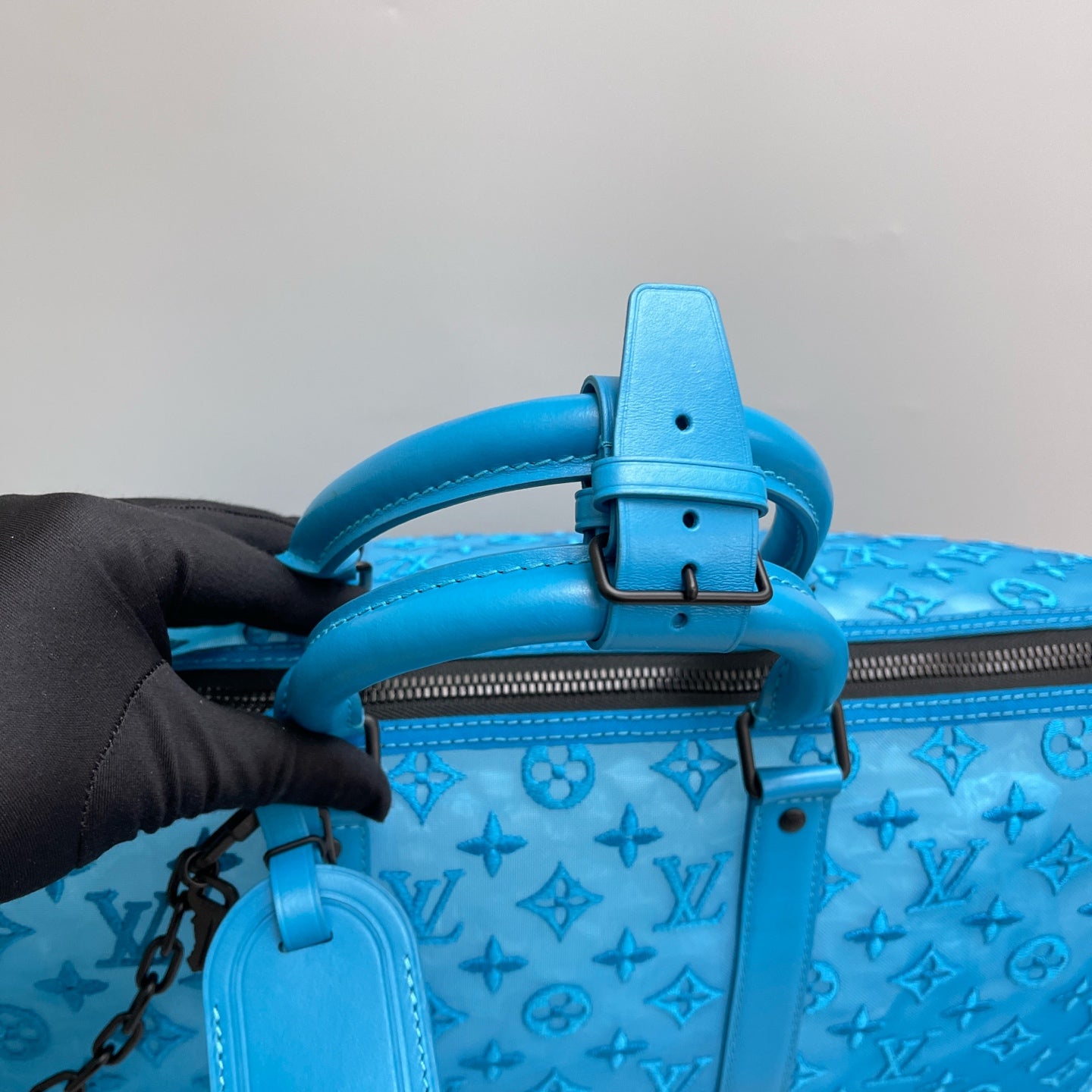Louis Vuitton - Keepall 50 - Cloth - Blue
