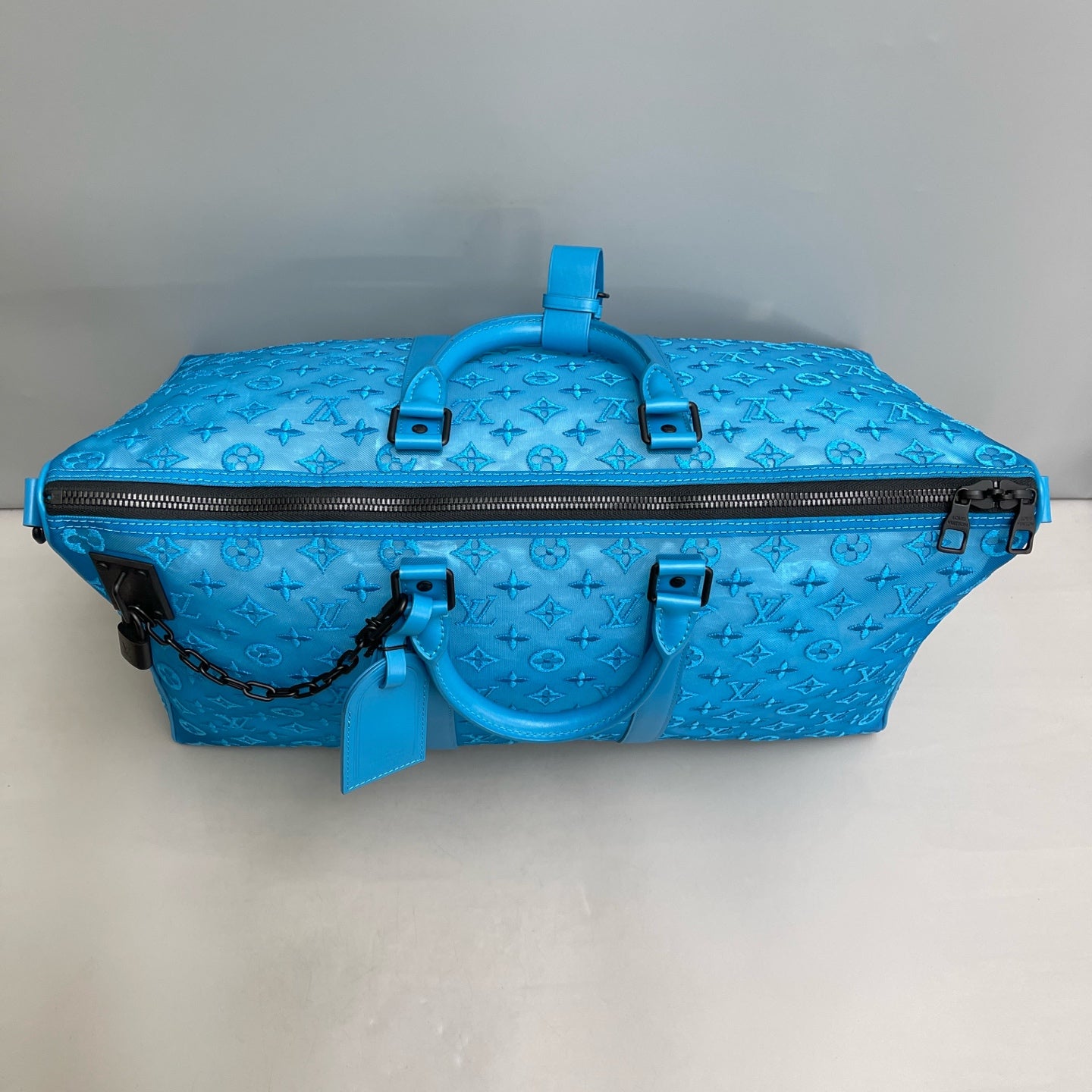 Louis Vuitton - Keepall 50 - Cloth - Blue