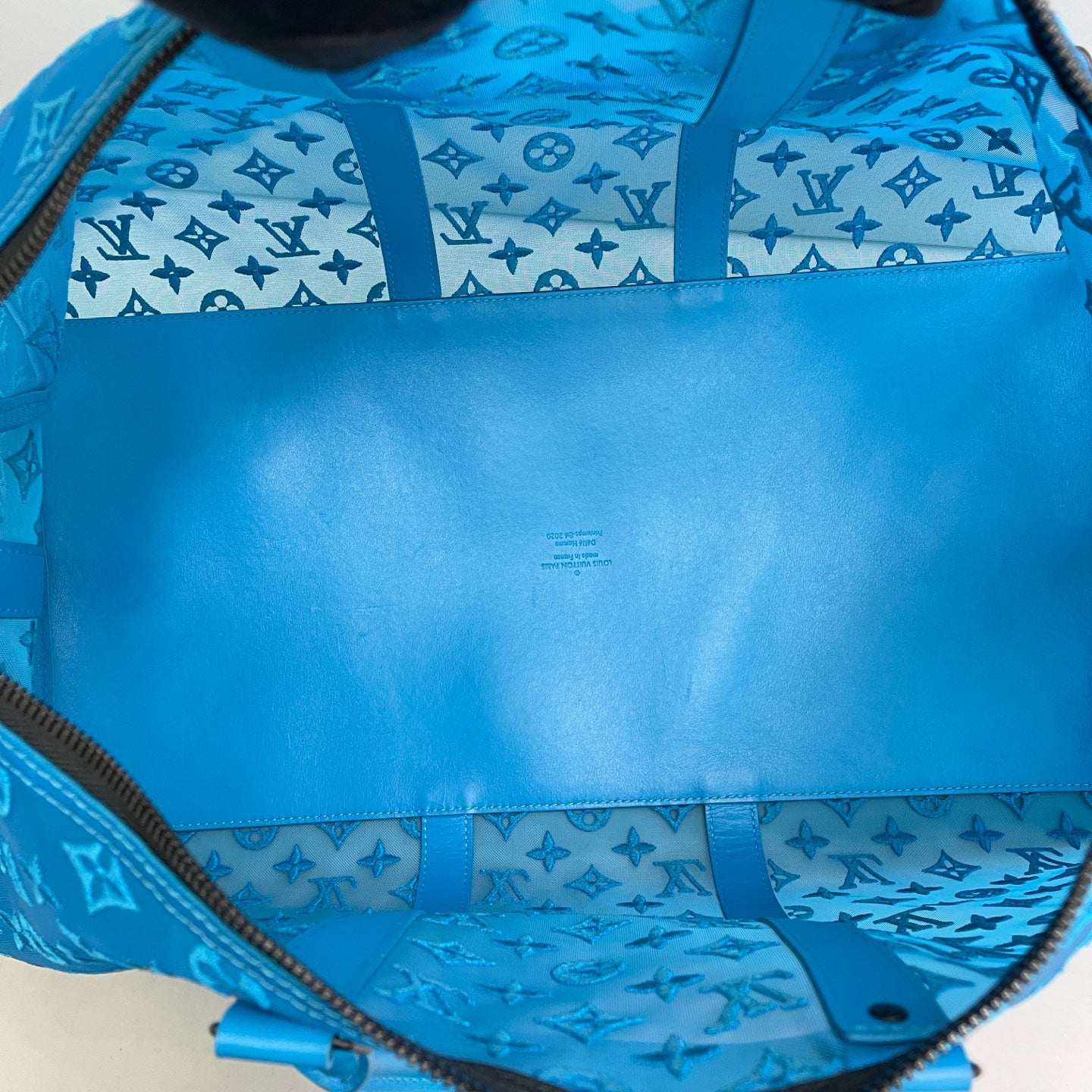 Louis Vuitton - Keepall 50 - Cloth - Blue
