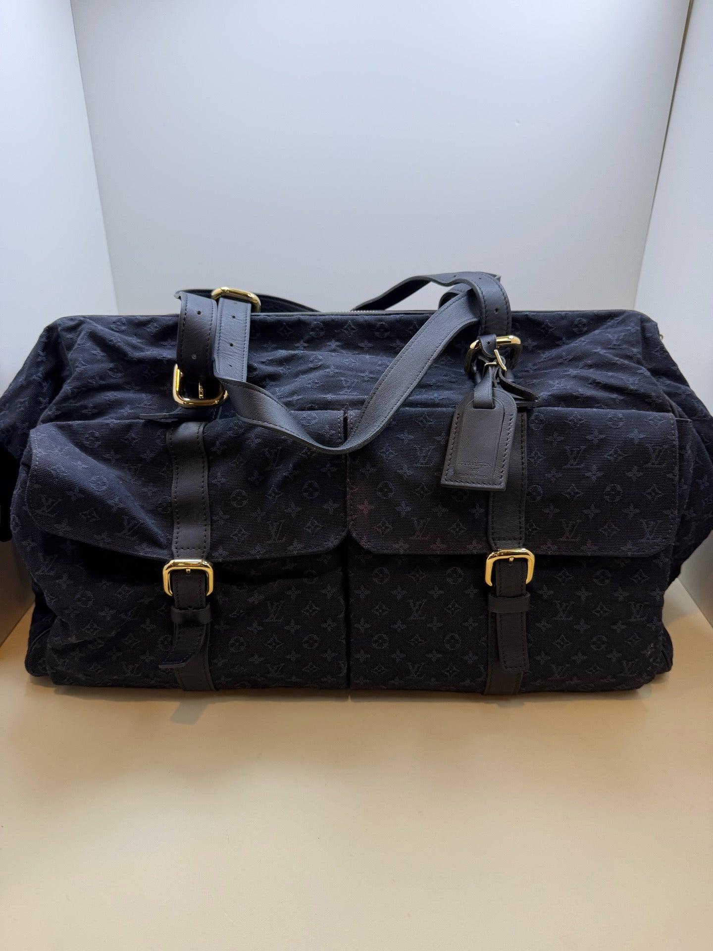Louis Vuitton - Keepall 50 - Denim - Blue - (50)