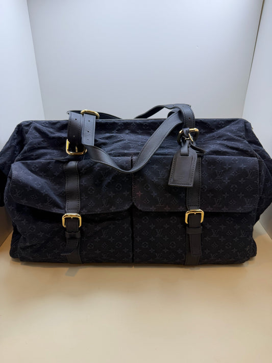 Louis Vuitton - Keepall 50 - Denim - Blue - (50)