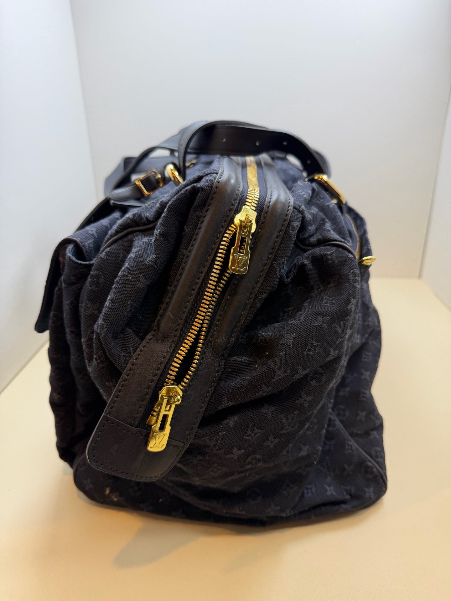 Louis Vuitton - Keepall 50 - Denim - Blue - (50)