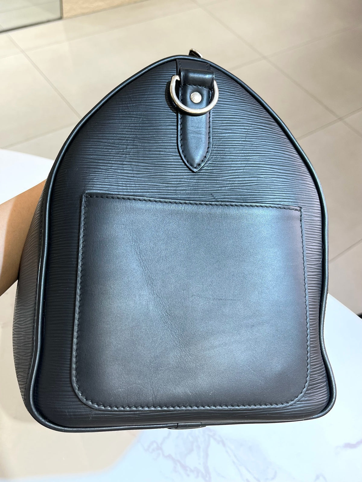 Louis Vuitton - Keepall 50 - Leather - Black - (large)