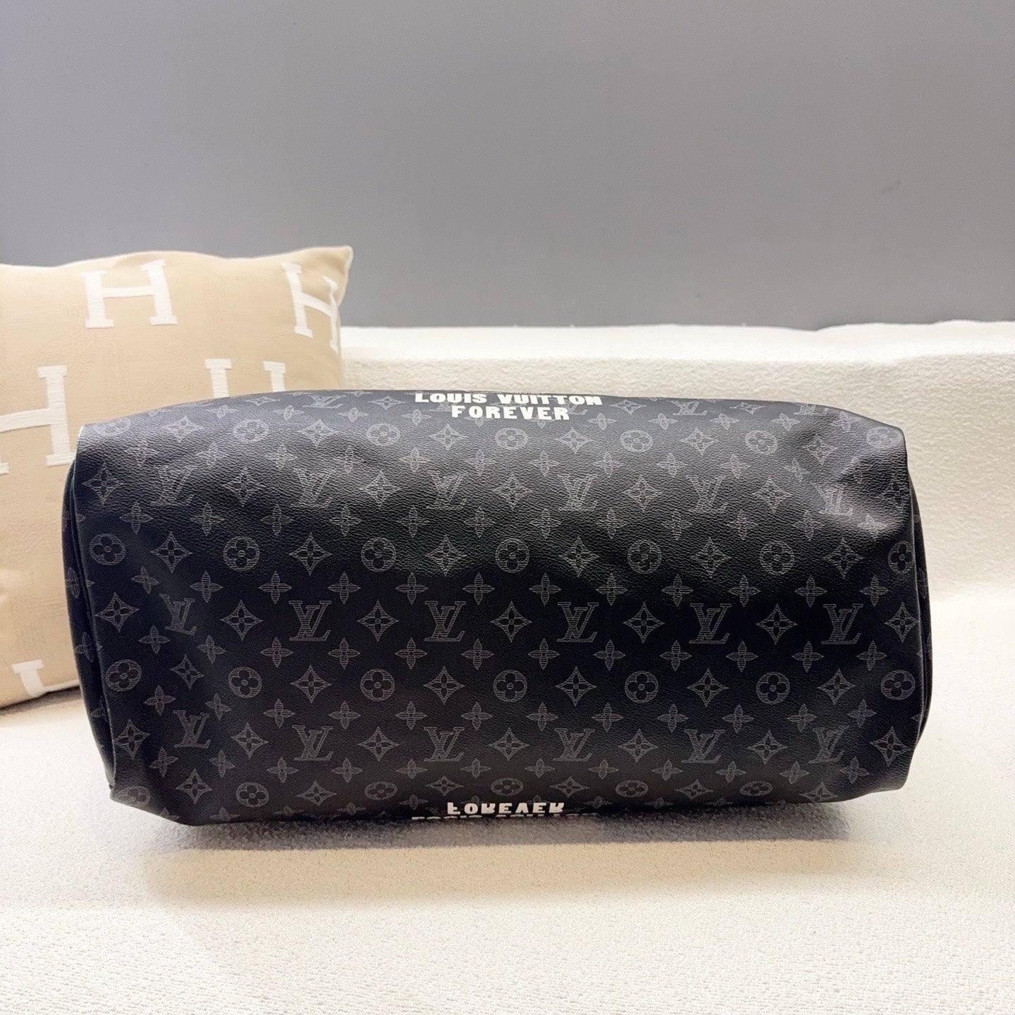Louis Vuitton - Keepall 50 - Leather - Black - (large)