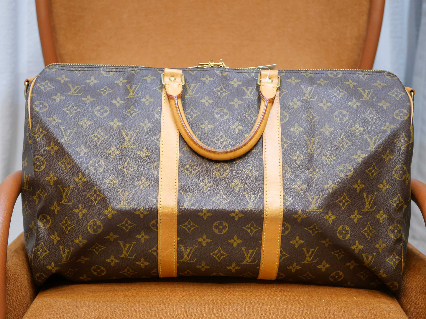 Louis Vuitton - Keepall 50 - Leather - Brown - (50)