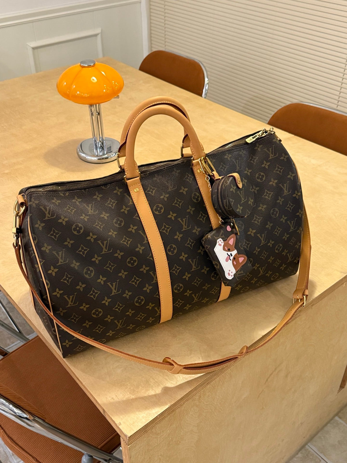 Louis Vuitton - Keepall 50 - Leather - Brown - (50)