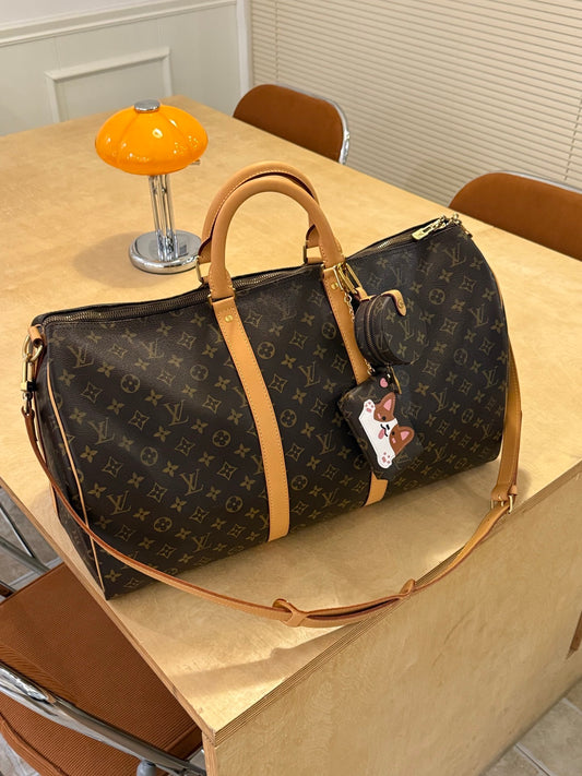Louis Vuitton - Keepall 50 - Leather - Brown - (50)