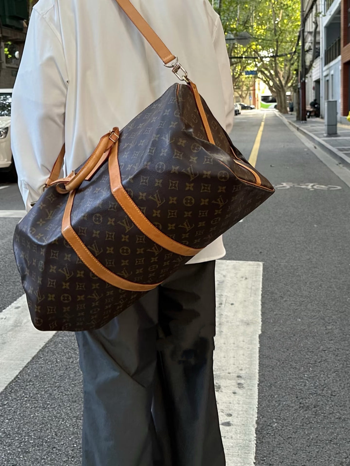 Louis Vuitton - Keepall 50 - Leather - Brown - (50)