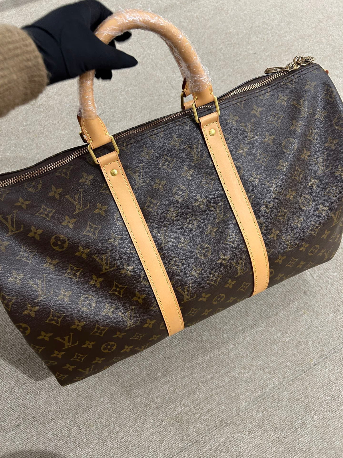 Louis Vuitton - Keepall 50 - Leather - Brown - (50)
