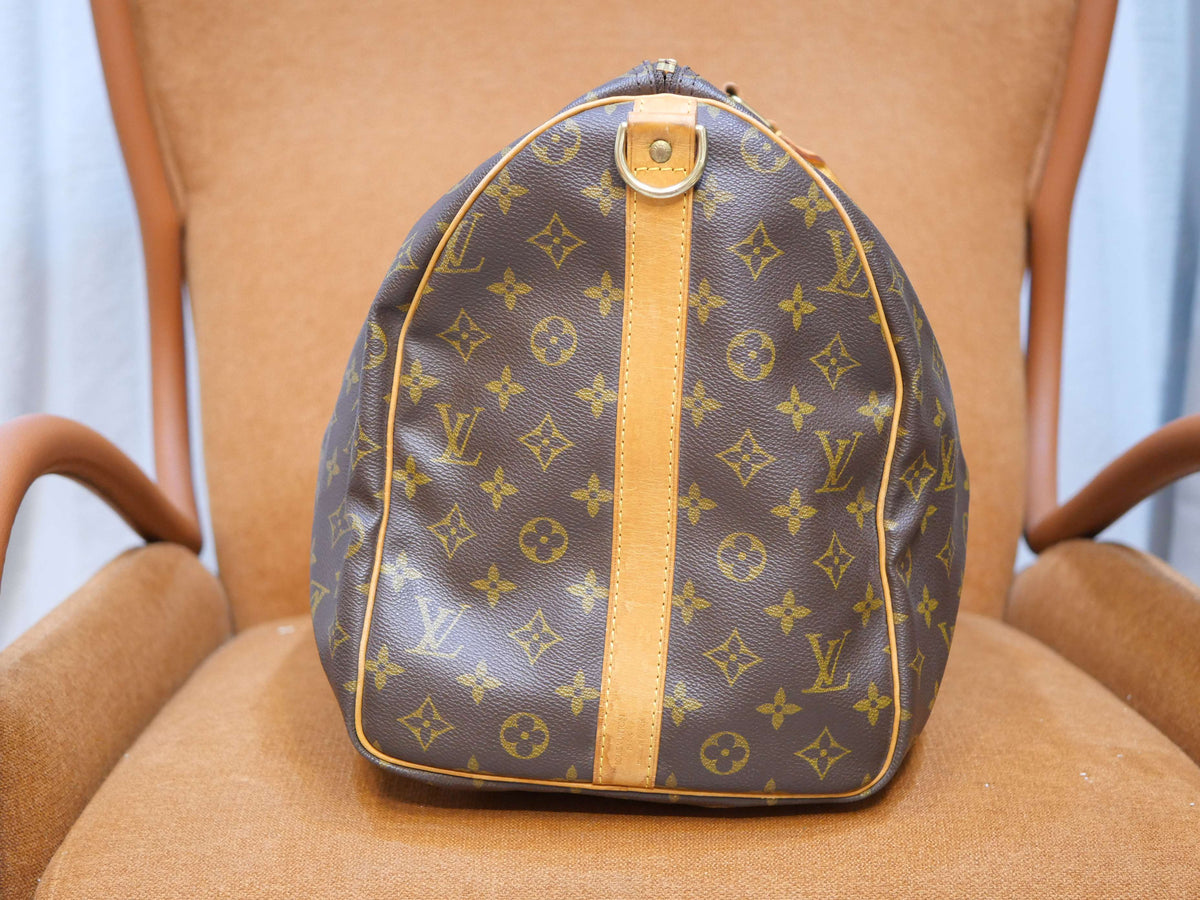 Louis Vuitton - Keepall 50 - Leather - Brown - (50)